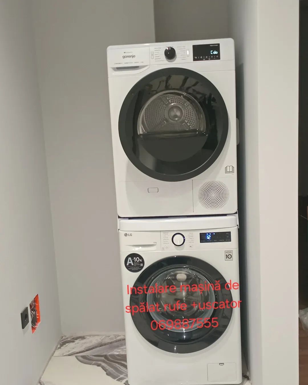 Instalare si conectare mașini de spălat