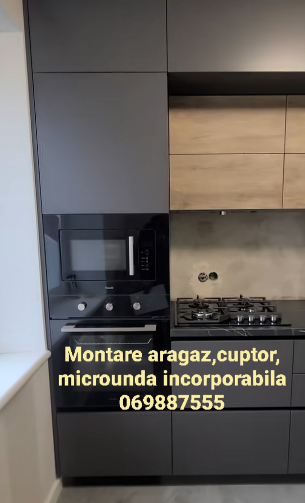 Montare plita de bucătărie